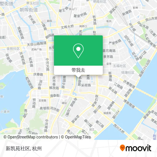 新凯苑社区地图