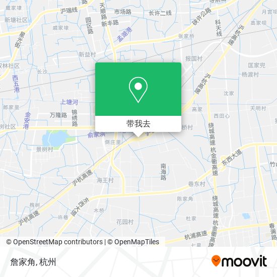 詹家角地图