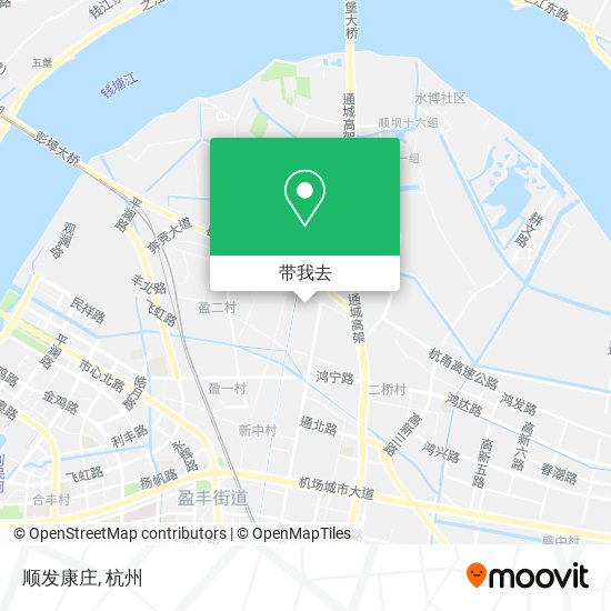 顺发康庄地图