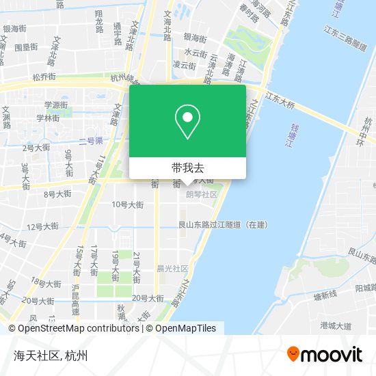 海天社区地图