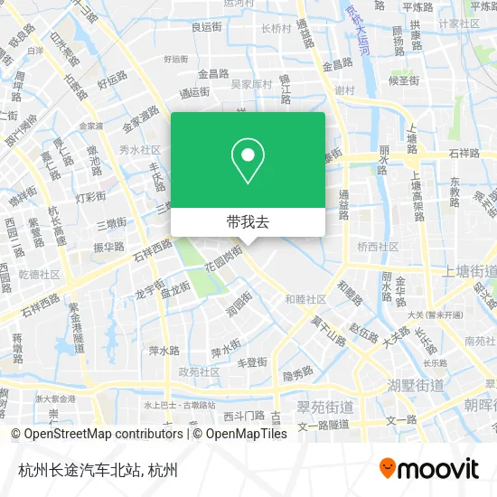 杭州长途汽车北站地图