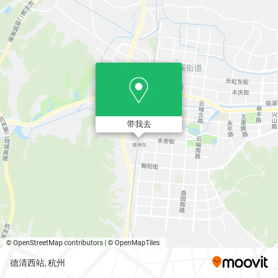 德清西站地图