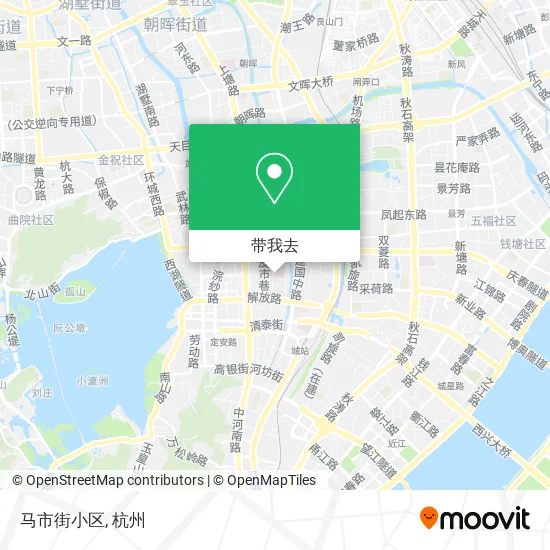 马市街小区地图