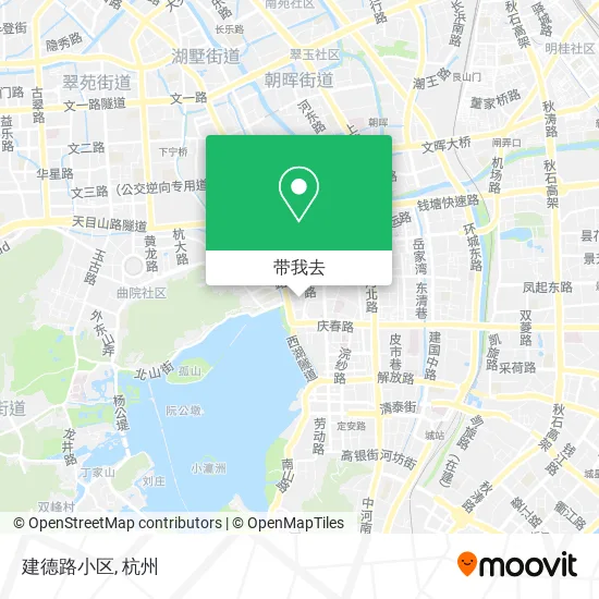 建德路小区地图