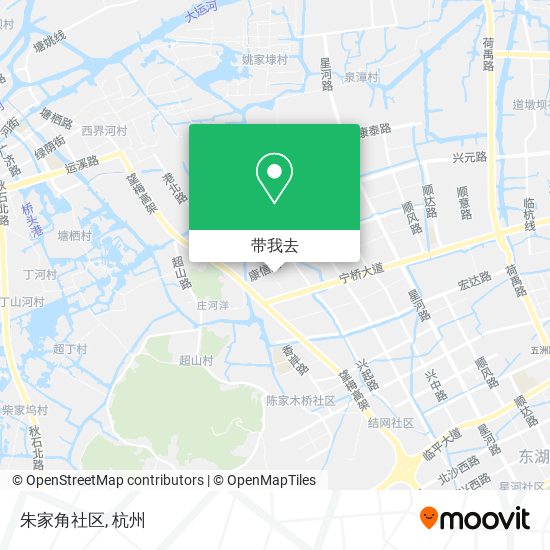 朱家角社区地图