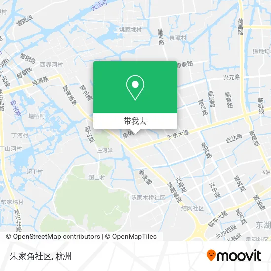 朱家角社区地图