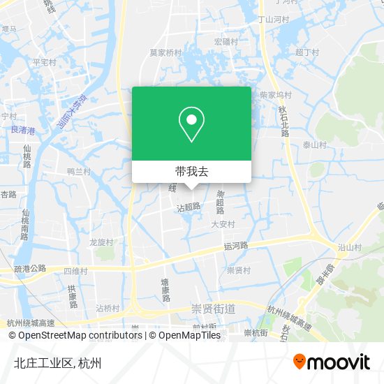 北庄工业区地图
