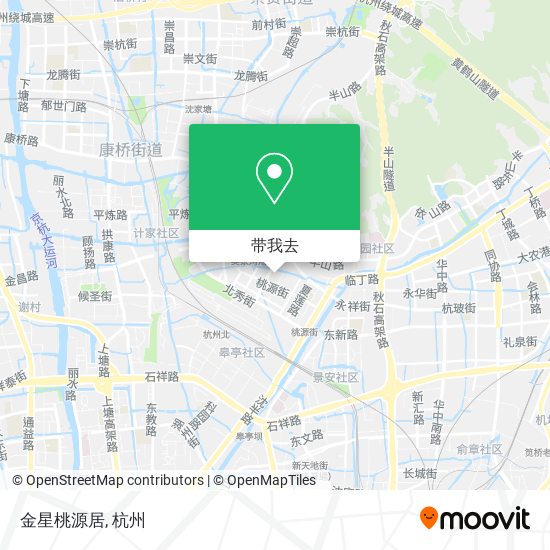金星桃源居地图