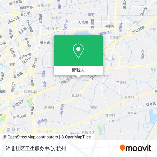 许巷社区卫生服务中心地图