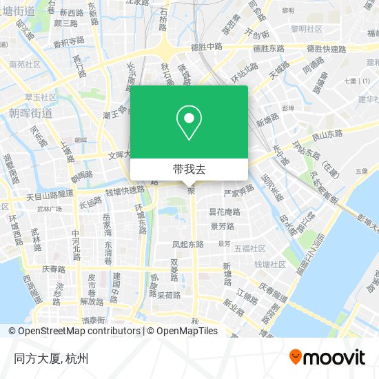 同方大厦地图