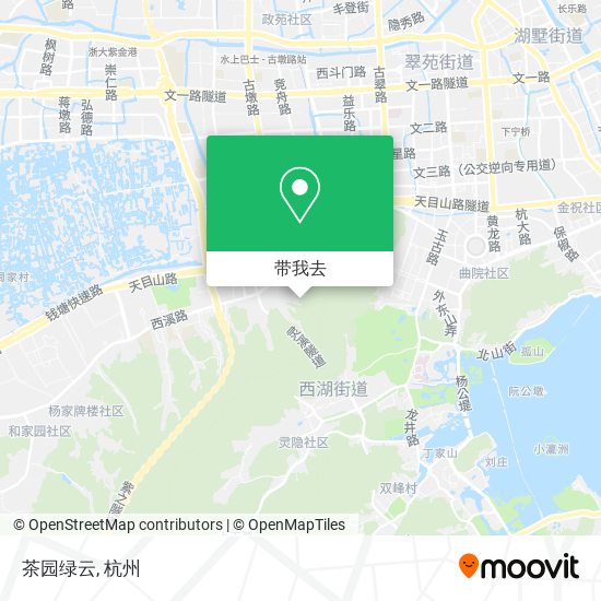 茶园绿云地图