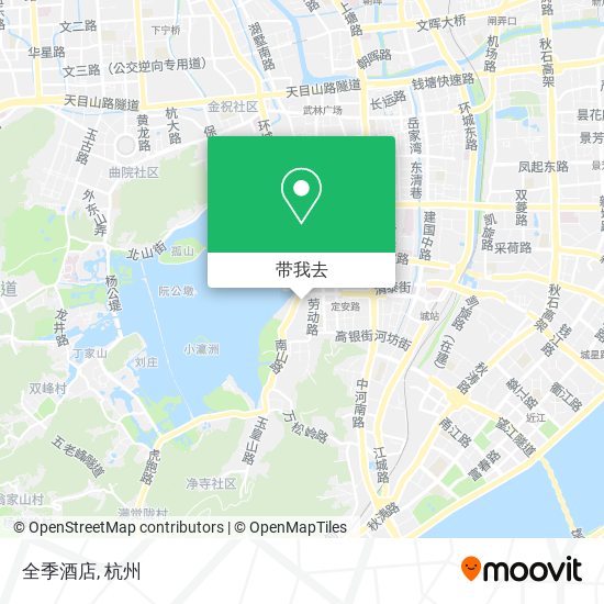 全季酒店地图