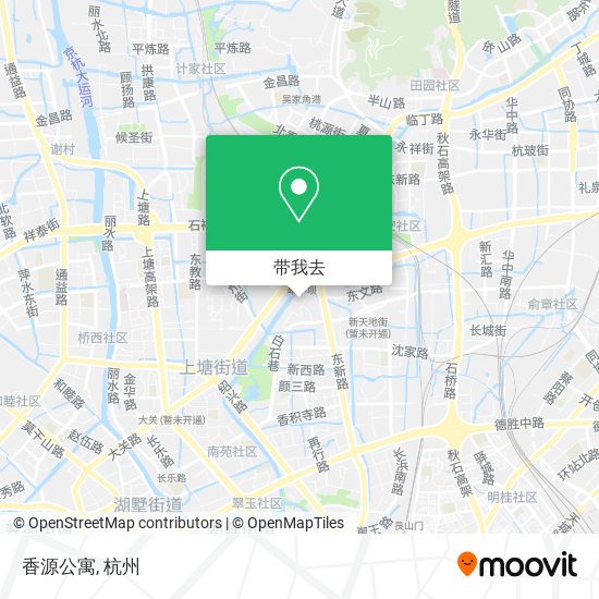 香源公寓地图