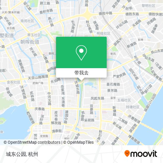 城东公园地图