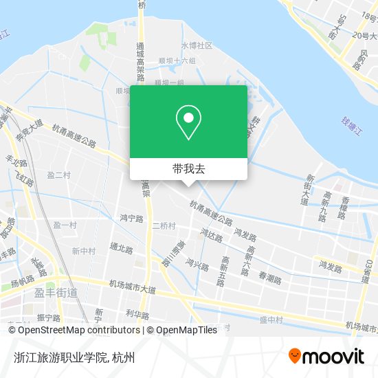 浙江旅游职业学院地图