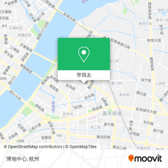 博地中心地图