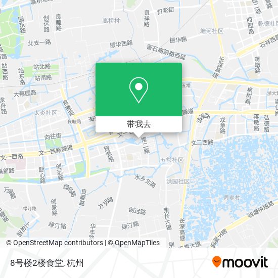 8号楼2楼食堂地图