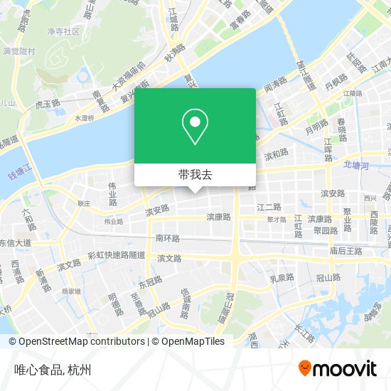 唯心食品地图