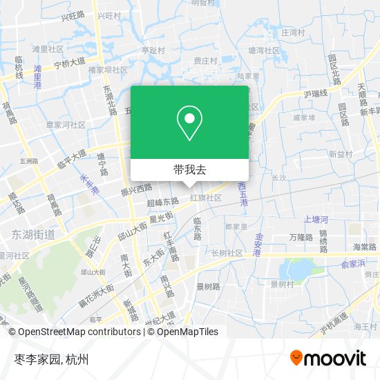 枣李家园地图