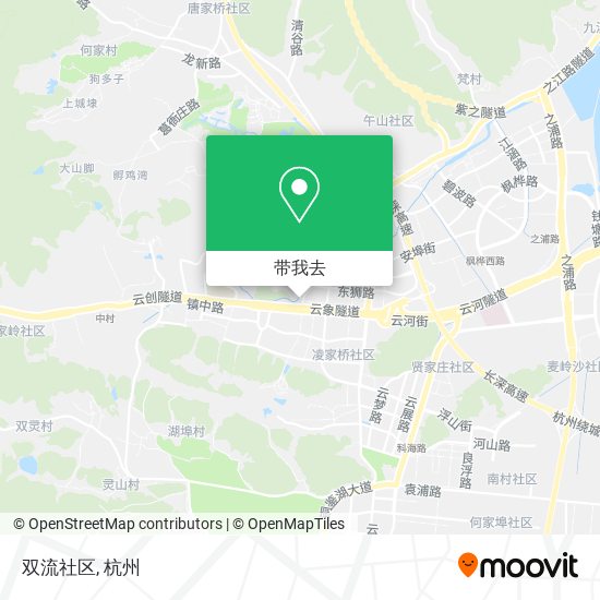 双流社区地图