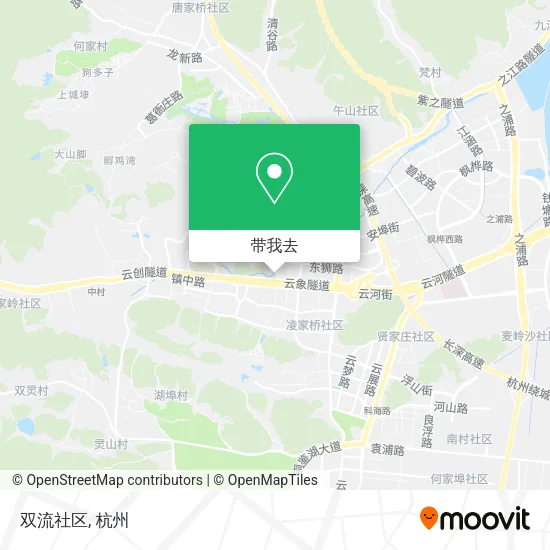 双流社区地图