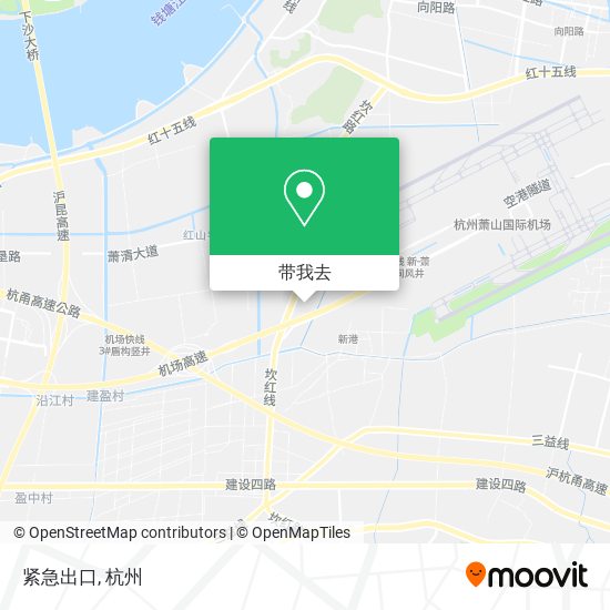 紧急出口地图