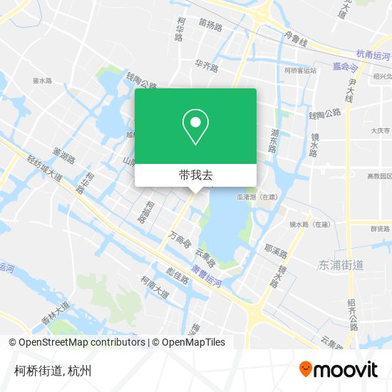 柯桥街道地图