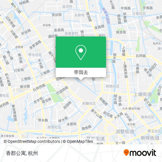 香郡公寓地图