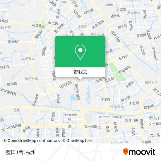 蓝田1舍地图