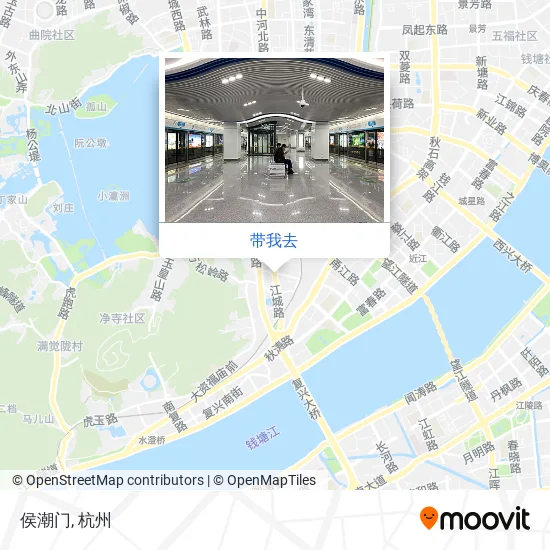 侯潮门地图