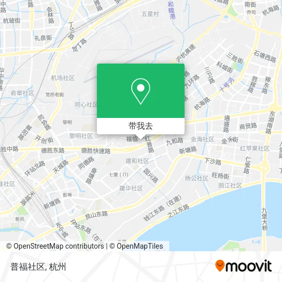 普福社区地图