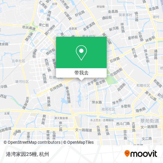 港湾家园25幢地图