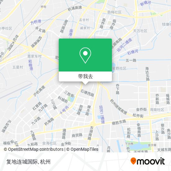 复地连城国际地图