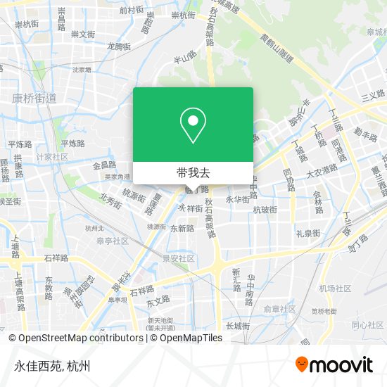 永佳西苑地图