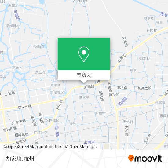 胡家埭地图