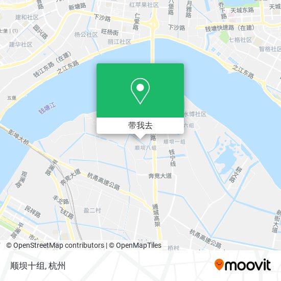 顺坝十组地图