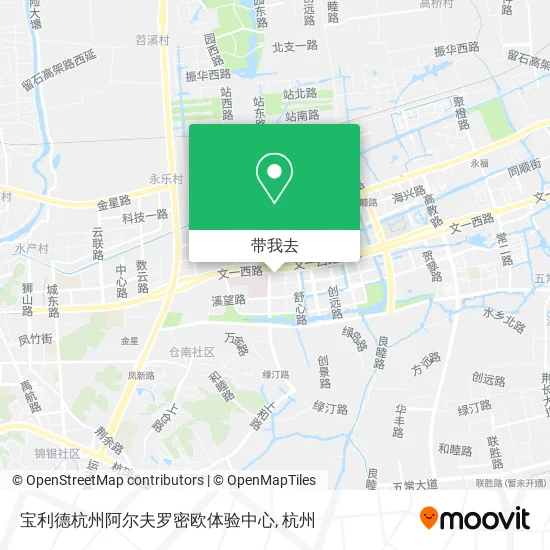 宝利德杭州阿尔夫罗密欧体验中心地图