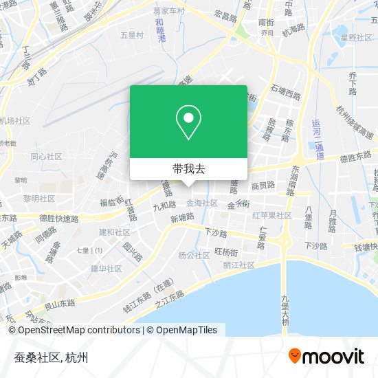 蚕桑社区地图