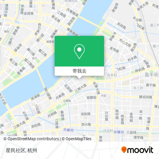 星民社区地图