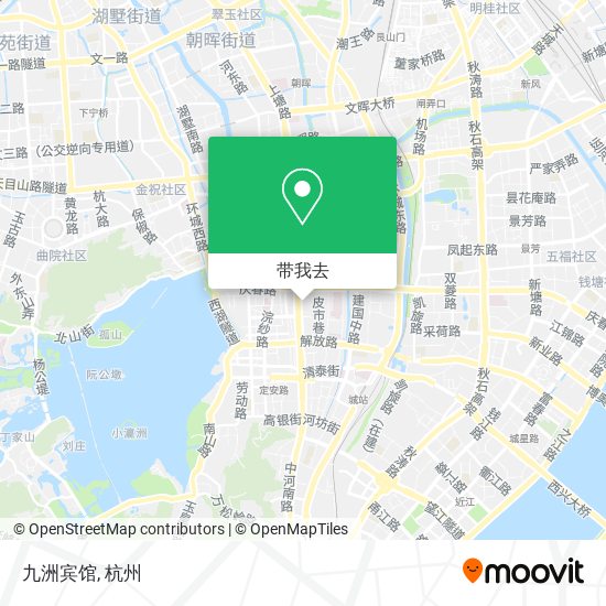 九洲宾馆地图