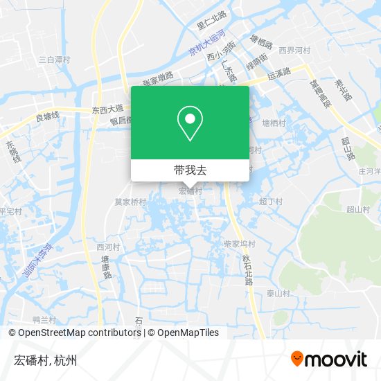 宏磻村地图