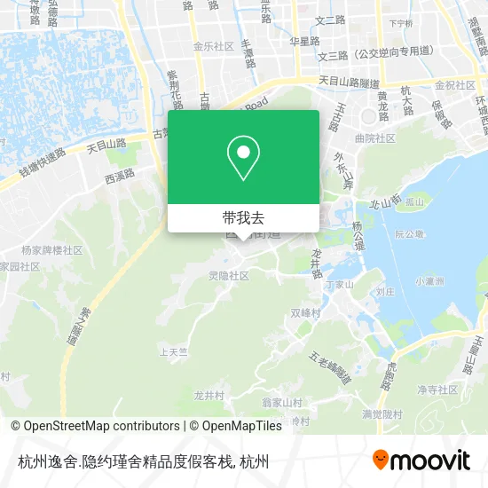杭州逸舍.隐约瑾舍精品度假客栈地图