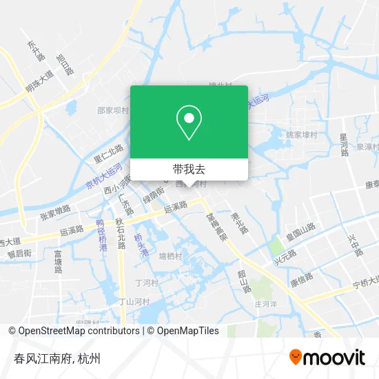 春风江南府地图