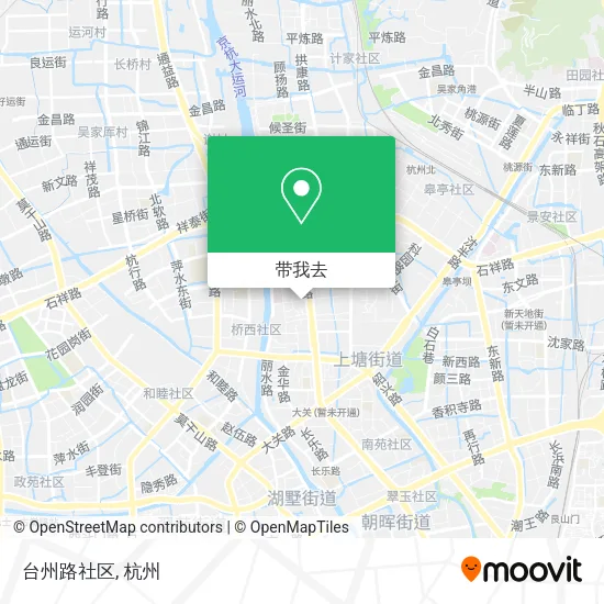 台州路社区地图