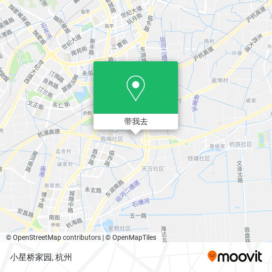 小星桥家园地图