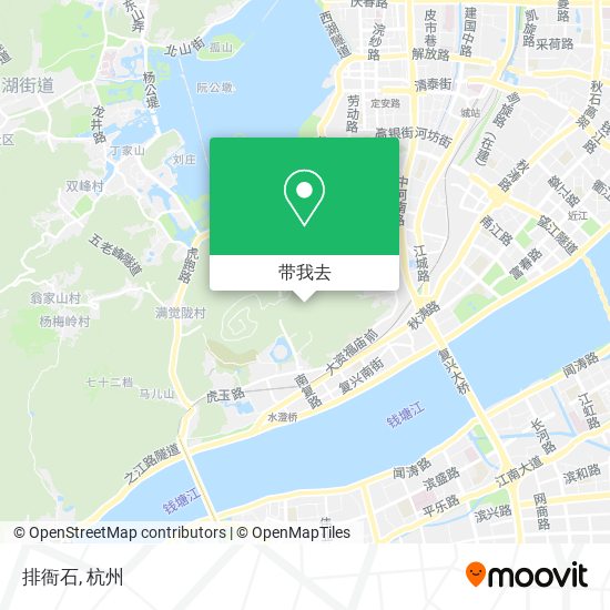 排衙石地图