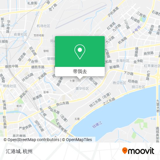 汇港城地图