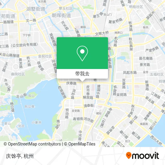 庆馀亭地图