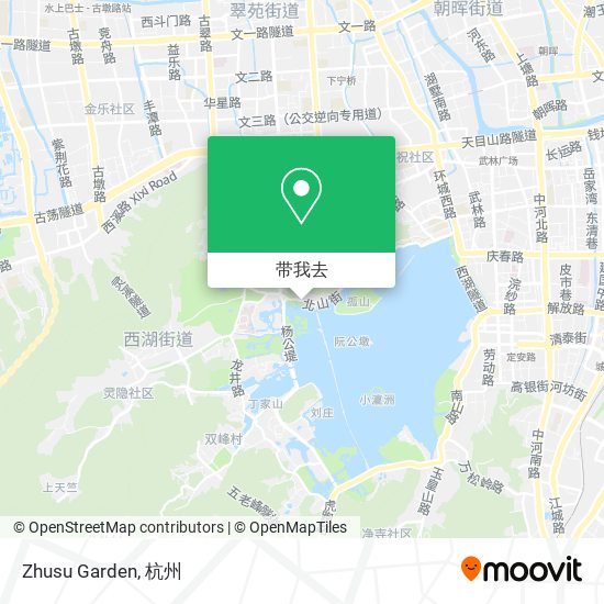 Zhusu Garden地图