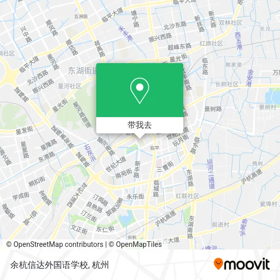 余杭信达外国语学校地图